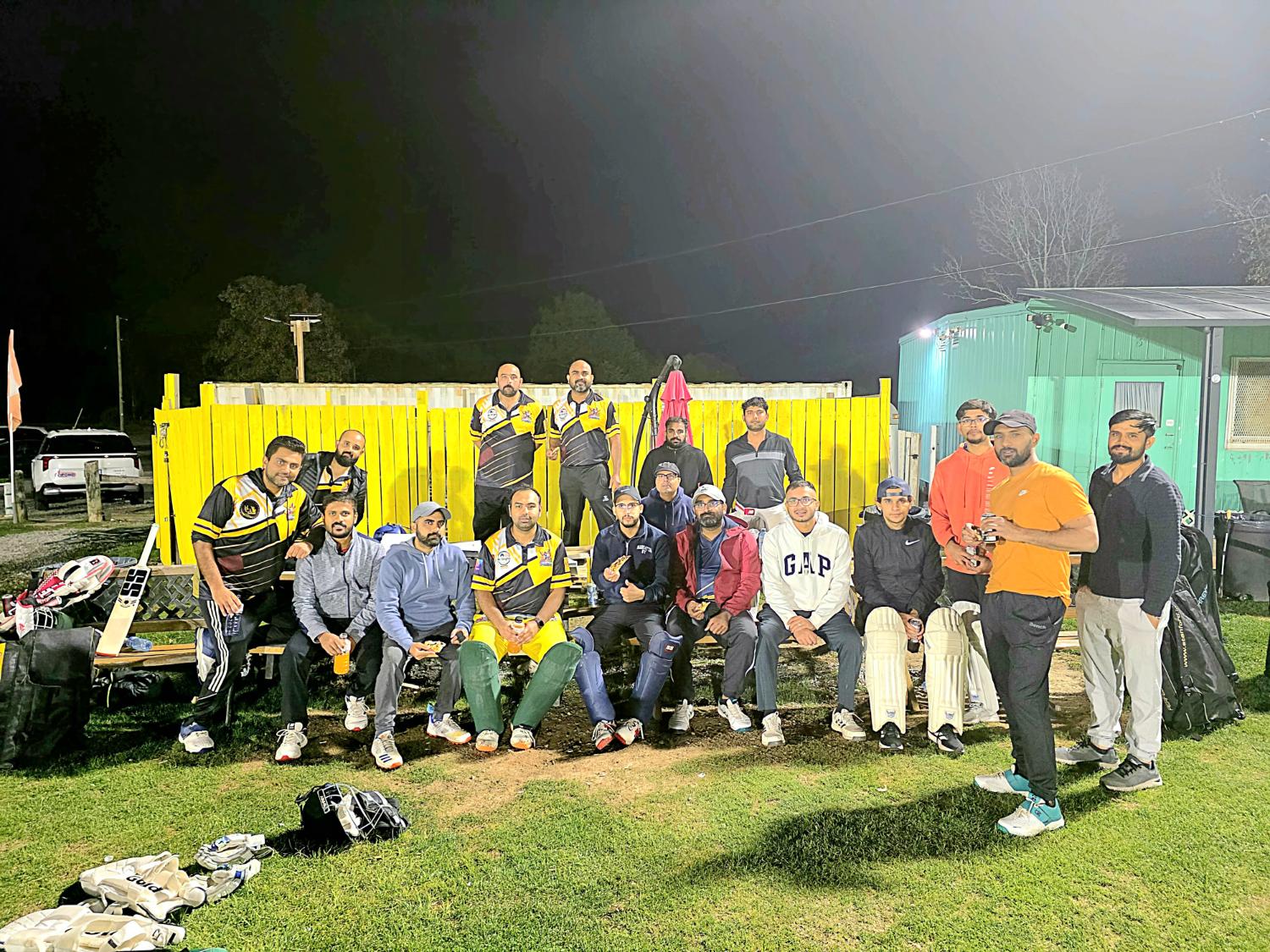 Outdoor Night Match Team